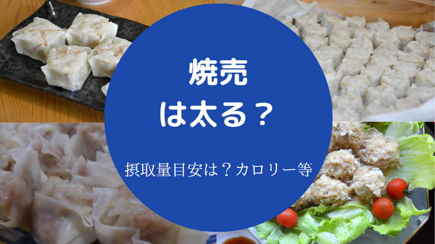 焼売は太る？