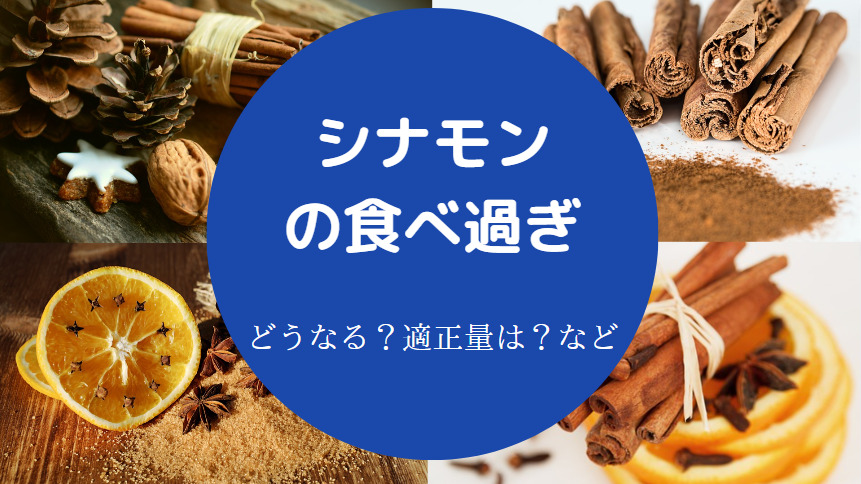 シナモンの食べ過ぎ