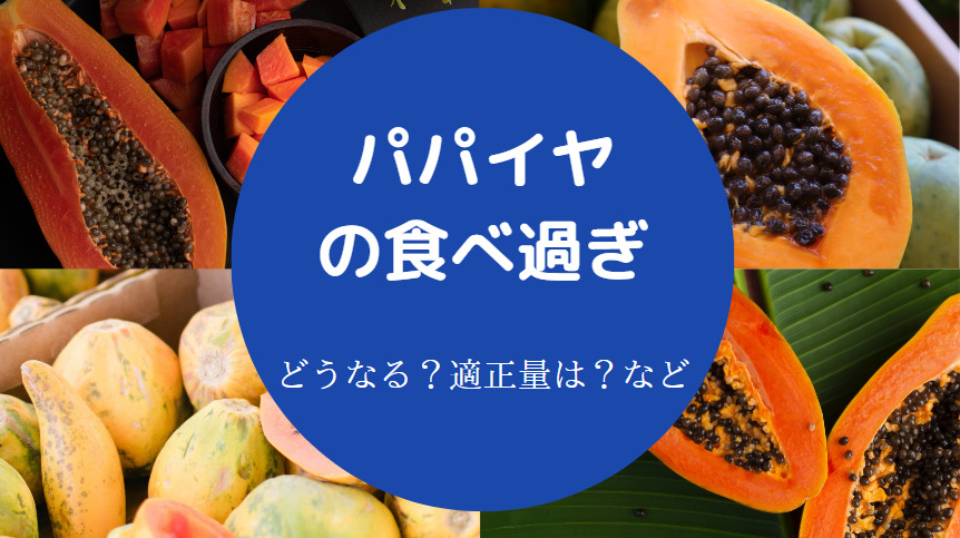 パパイヤの食べ過ぎ