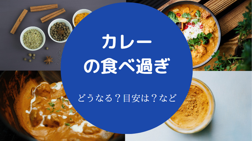 カレーの食べ過ぎ