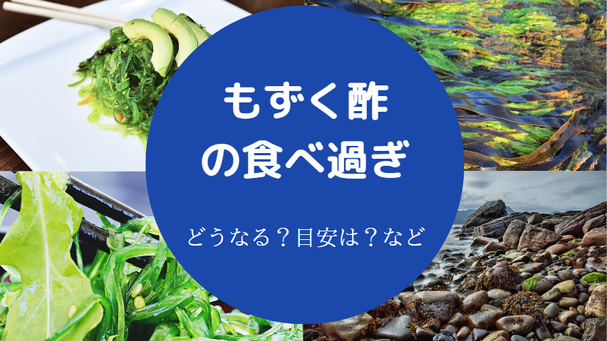 もずく酢の食べ過ぎ