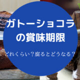 ガトーショコラの賞味期限