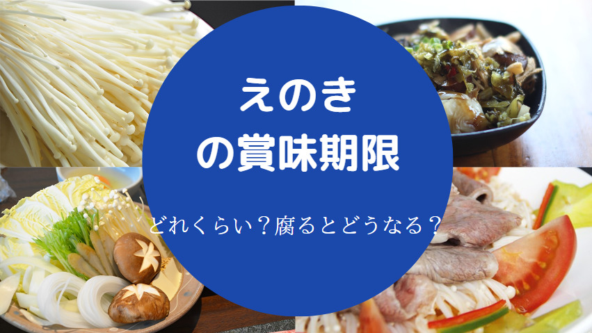 えのきの賞味期限