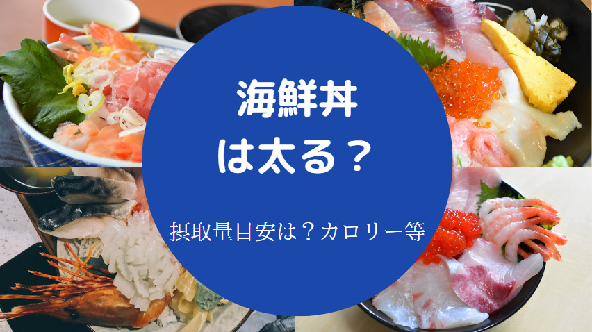 海鮮丼は太るのか