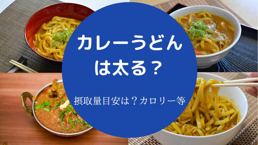 カレーうどんを食べると太るのか