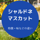 シャルドネとマスカットの違いについて